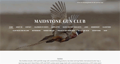 Desktop Screenshot of maidstonegunclubeh.com