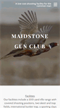 Mobile Screenshot of maidstonegunclubeh.com